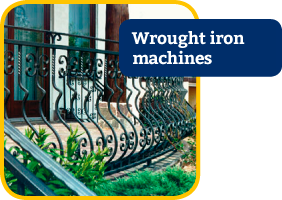 Wrough iron machines